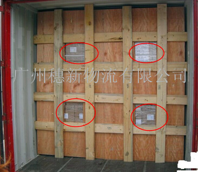 集装箱货物加固